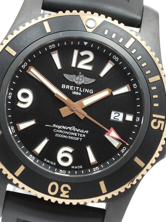 Breitling Other - BREITLING Super Ocean Automatic 46 U17368 Date black Dial Automatic Men's_973191